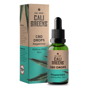 CALI GREENS CBD 1500MG ORAL DROPS (PEPPERMINT) 15ML - My Vapery South Africa