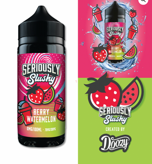 Seriously Slushy Berry Watermelon E-liquid Shortfill 120ML/3MG