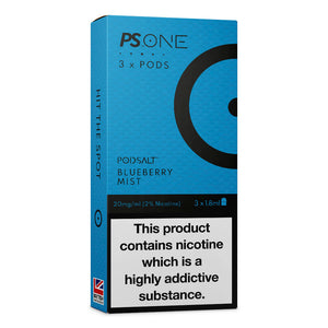 PS ONE BLUEBERRY MIST 3X1.8ML PODS - 20MG/ML - My Vapery South Africa