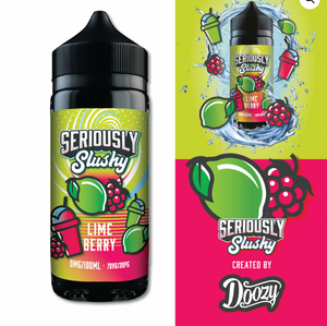 Seriously Slushy Lime Berry E-liquid Shortfill 120ML/3MG