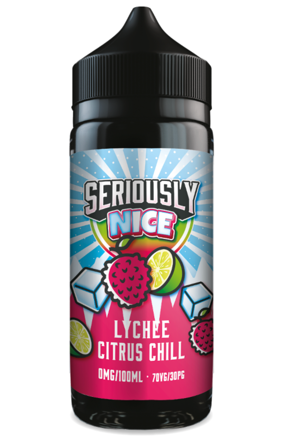 Seriously Nice Lychee Citrus Chill E-liquid Shortfill 120ML/3MG