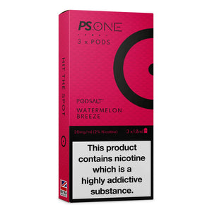 PS ONE WATERMELON BREEZE 2X1.8ML PODS - My Vapery South Africa